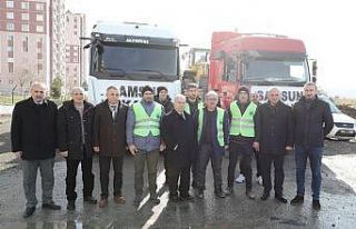 İlkadım’dan deprem bölgesine 27 araçlık destek