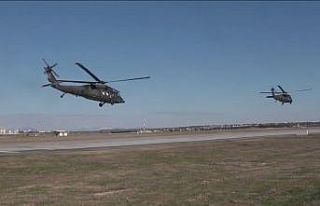 İncirlik üssünden helikopterlerle deprem bölgesine...