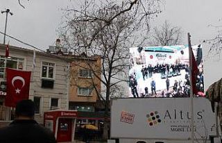 İnhisar doğalgaza kavuştu