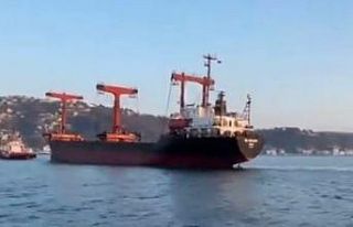 İstanbul Boğazı’nda kargo gemisi makine arızası...
