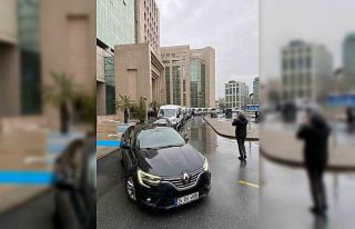 İstanbul Cumhuriyet Başsavcılığının konvoyu...