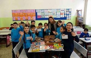 İstanbul’da öğrenciler, depremzede çocuklara...