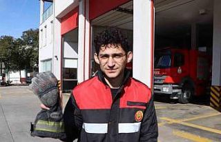 İtfaiye personelinin ‘eldiveni’ kurtuluşun hikayesi...