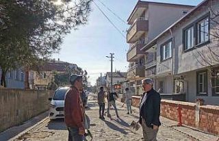 İvrindi’de üstyapı çalışmaları hız kazandı