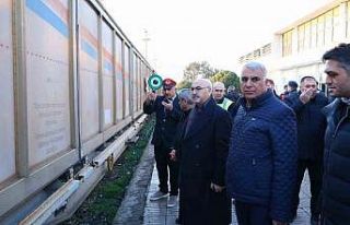 İzmir’deki konteynerler deprem bölgesine gönderildi