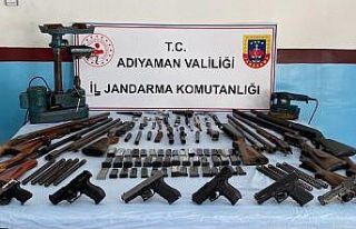 Jandarma ekiplerinden silah tamircisine operasyon
