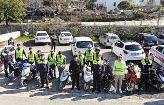 Jandarma trafik ekiplerinden bin 291 kişiye eğitim