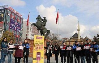 Jandarma ve Emniyet Ortak KADES bilgilendirmesi yaptı
