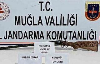 Jandarmadan Seydikemer’de uyuşturucu operasyonu