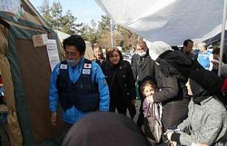 Japonya en büyük sahra hastanesini Gaziantep’te...