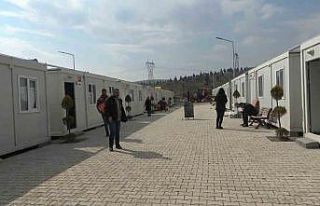 Kahramanmaraş’ta 117 aileye yuva olacak konteyner...