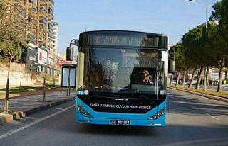 Kahramanmaraş’ta 16 güzergahta ücretsiz toplu...