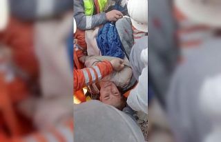 Kahramanmaraş’ta bir vatandaşı depremden 78 saat...