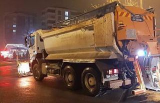 Kahramanmaraş’ta ekipler muhtemel kar yağışları...