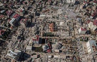 Kahramanmaraş’taki büyük yıkım havadan görüntülendi