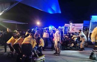 Kahramanmaraş’tan 54 depremzede İzmir’e getirildi