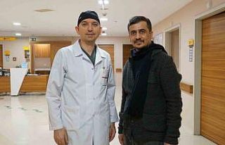 Kapalı dalak ameliyatı ile hayata tutundu