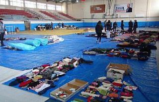 Kapalı spor salonu depremzedeler için ‘Sosyal...