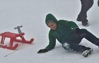 Kar yağdı, Akdağ şenlendi