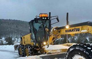 Karabük’te 21 köy yolu ulaşıma kapalı