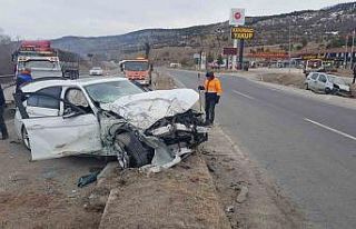 Karabük’te ölümlü kaza güvenlik kamerasına...