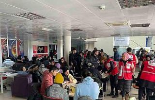 Karaman’da başlatılan kan bağışına yoğun...