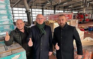 Kardeş şehirlerden Gaziantep’e nakdi ve ayni yardım...