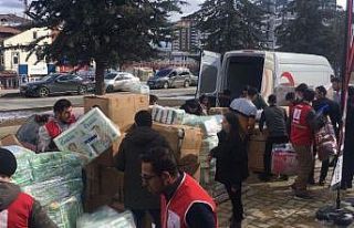 Kastamonu’dan asrın felaketinde deprem bölgesine...