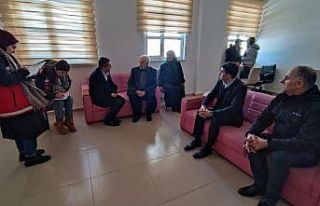 Kaymakam Daştan, depremzedelerle bir araya geldi