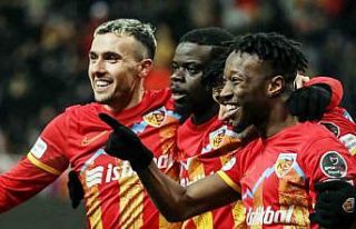 Kayserispor 10. kez kazandı