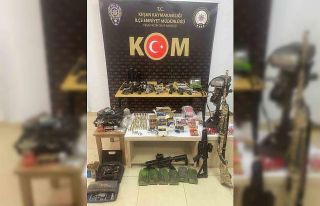 Keşan’da kaçak silah üretim tesisi ele geçirildi