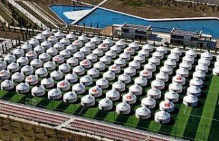 Kırgızistan Kahramanmaraş’a 108 adet kıl çadır...