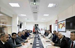 ‘Kış Tedbirleri Değerlendirme’ toplantısı...