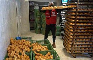 Kızılay’ın afet bölgelerindeki yardım çalışmaları...