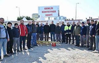 Konteyner Kent Gemlik’ten altyapısı Büyükşehir’den