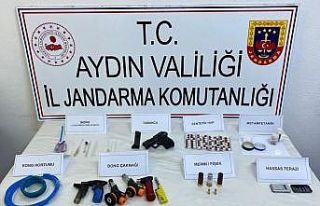 Köşk’te uyuşturucu operasyonu