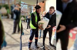 Köy Muhtarları Derneği’nden depremde dayanışma...