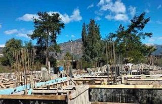 Köyceğiz’de İlçe Sağlık Müdürlüğü binası...