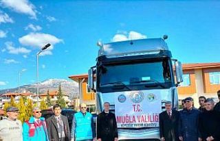 Köyceğiz’den depremzedelere için yardım tırı...