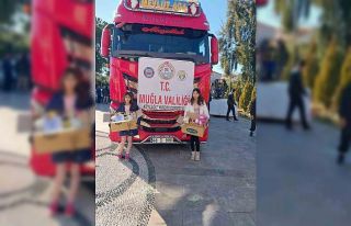 Köyceğizli Ceylin ve Filiz’den depremzede arkadaşları...