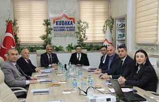 KUDAKA Yönetim Kurulu Vali Makas başkanlığında...