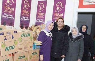 KÜKAD’tan 100 aileye gıda yardımı