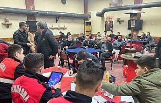 Kumarhaneye çevrilen kıraathaneye jandarma baskını