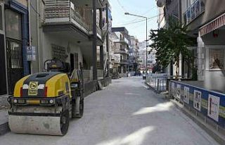 Kuşadası Cumhuriyet Mahallesi’nde çalışmalar...