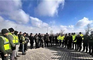 Kütahya OBM takviye ekibi deprem bölgesi yolunda