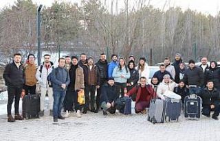 Kütahya Sağlık Müdürlüğü deprem bölgesine...