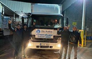 Kütahya Ülkü Ocakları’ndan Adıyaman’a yardım