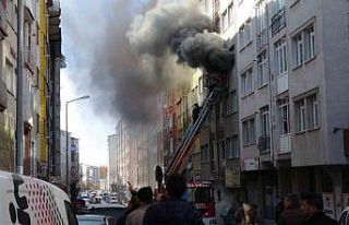 Kütahya’da yangın dehşeti (1)