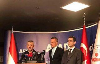 Macar Bakan Szijjarto’dan AFAD Başkanlığı’na...