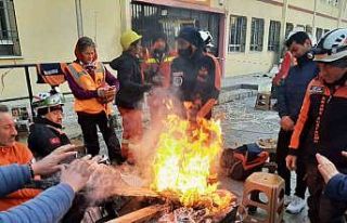 MAG-AME deprem bölgesinden ilçeye döndü